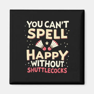 Shuttle Team Racquet Racket - Spielergericht Badmi Magnet