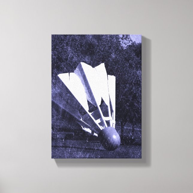 Shuttlecock-Blues Leinwanddruck (Vorderseite)