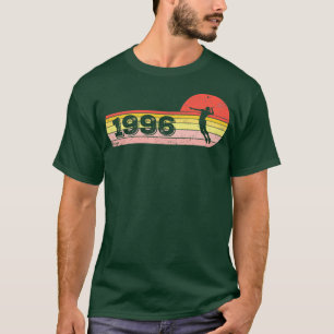 Shuttlecock Player Geboren 1996 Geburtstag Ladys B T-Shirt