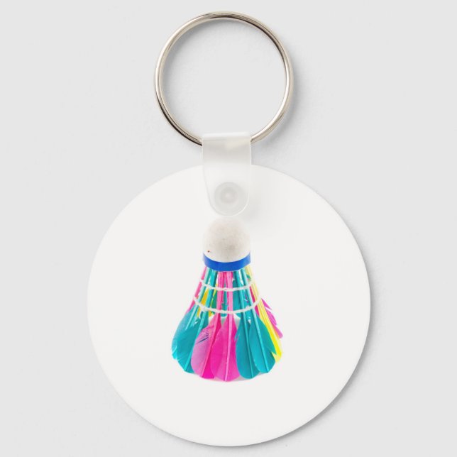 Shuttlecock Schlüsselanhänger (Vorderseite)