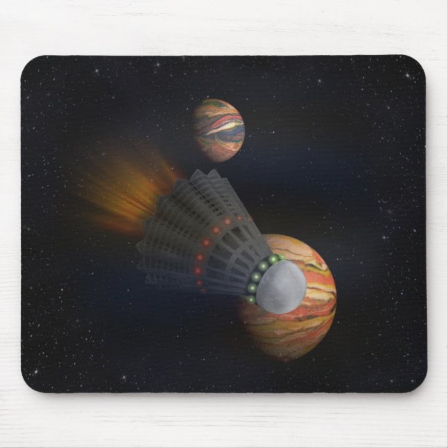 Shuttlecock Space Shuttle Mousepad (Vorne)
