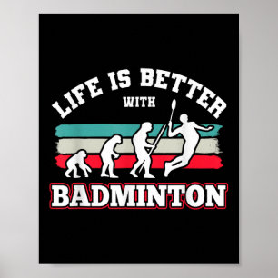 Shuttles Badminton Poster
