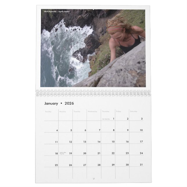 ShutupAndClimb 2011 Kalender (Jan 2026)