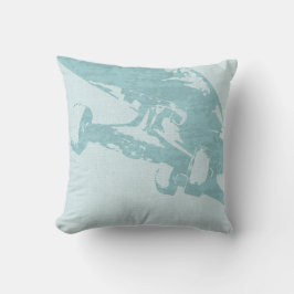 Shuvit Schieben-Es Skateboard-Kissen Seafoam Blau Kissen