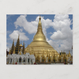 Shwe Dagon Pagoda Postkarte