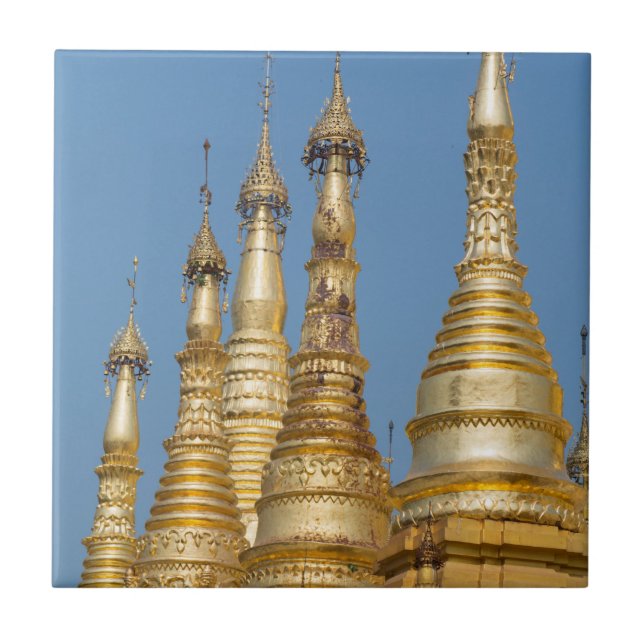 Shwedagon Fliese (Vorderseite)