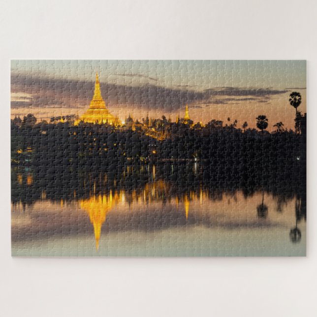 Shwedagon Pagoda, Myanmar, Rangun (Yangon) Puzzle (Horizontal)