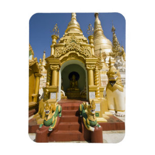 Shwedagon Pagoda (Paya), große Tempelanlage, dass Magnet