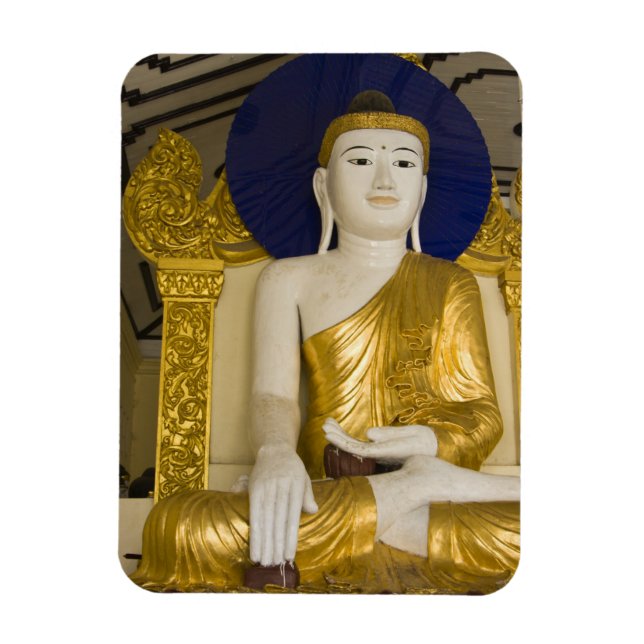 Shwedagon Pagoda (Paya), große Tempelanlage, die 3 Magnet (Vertikal)