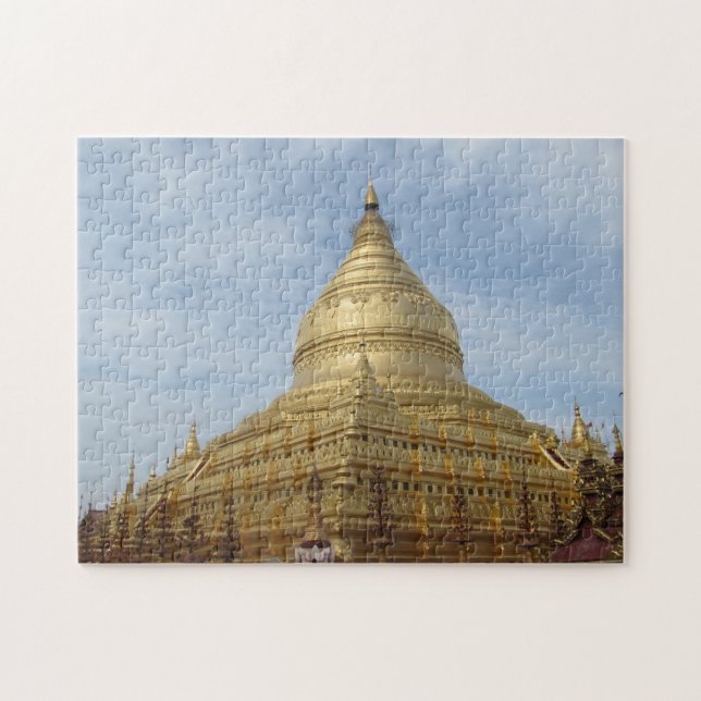 Shwedagon Pagoda Yangon Myanmar Puzzle (Horizontal)