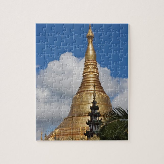 Shwedagon Pagoda, Yangon, Myanmar Puzzle (Vertikal)