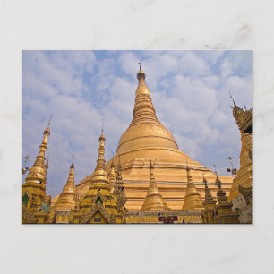 Shwedagon Paya Postcard Postkarte
