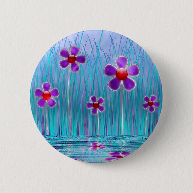 Shy Daisies Button (Vorderseite)