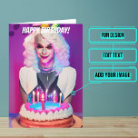 Shy Drag Queen Funny Birthday Karte<br><div class="desc">Diese schöne Karte ist speziell für die Königin Freund oder Familienmitglied (Drag Queen oder anders) in Ihrem Leben. Im Inneren haben wir genau die richtige Botschaft geschrieben, um zum Moment zu sprechen, aber nur für den Fall, dass es etwas Persönliches braucht, können Sie es mit Ihren eigenen Worten anpassen. Das...</div>