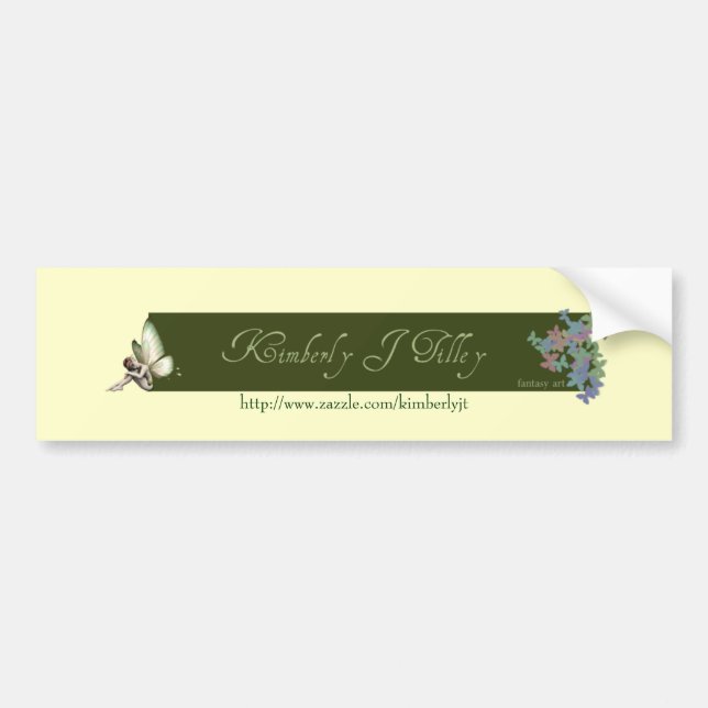 Shy Fairy Store Autoaufkleber (Vorne)