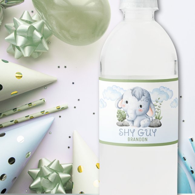 Shy Guy Water Bottle Labels Wasserflaschenetikett (Von Creator hochgeladen)