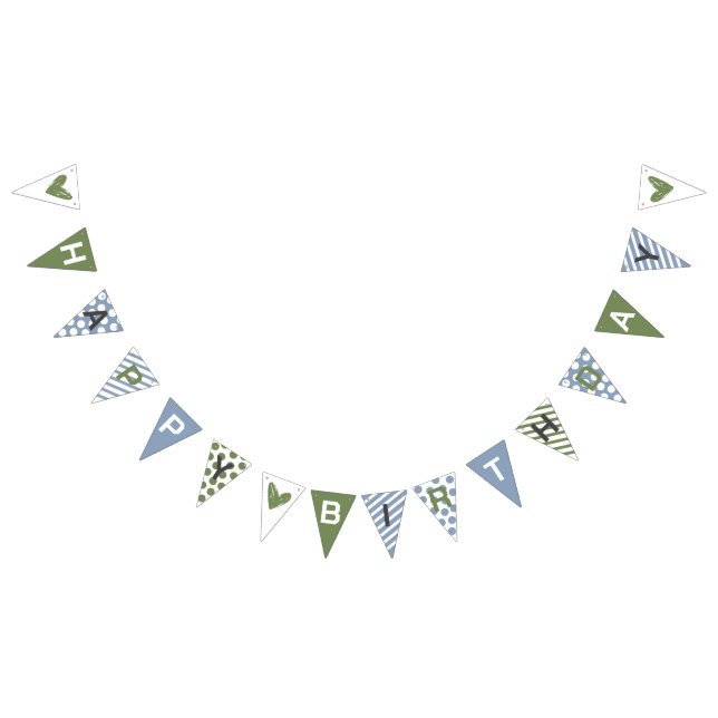 Shy Typ Happy Birthday Banner (Alle)