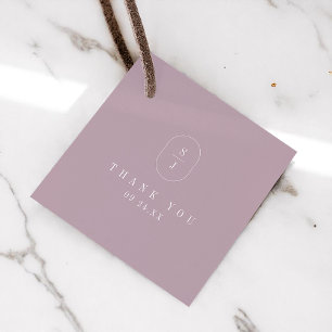 SHYLAH Lila Lilac Minimalistisch Wedding Vielen Da Geschenkanhänger