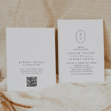 SHYLAH QR Code Minimalistisch einzigartig Moderne 