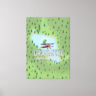 Shymbulak Kasachstan Skireiseplakat Leinwanddruck