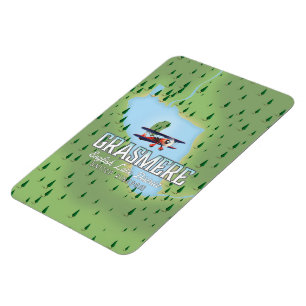 Shymbulak Kasachstan Skireiseplakat Magnet