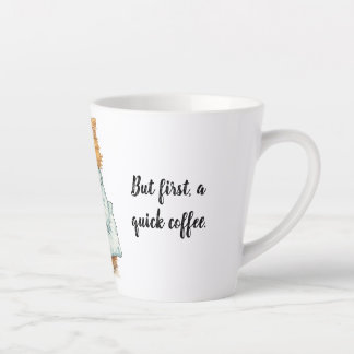 Si Hay Que Triunfar Grumpy Orange Cat Custom Quote Milchtasse