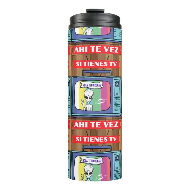 si tienes tv ahi the vez thermosbecher (Vorderseite)