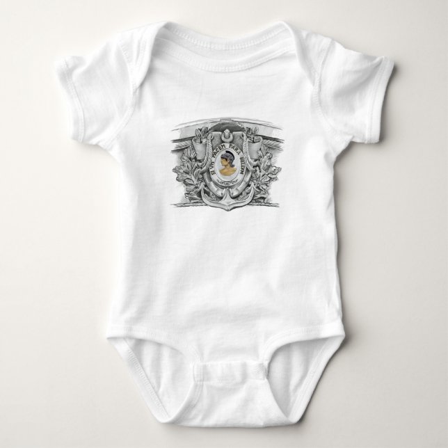 SI VIS PACEM PARA BELLUM BABY STRAMPLER (Vorderseite)