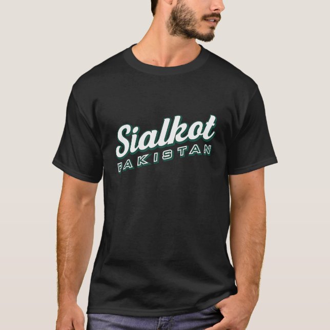 Sialkot Pakistan T-Shirt (Vorderseite)