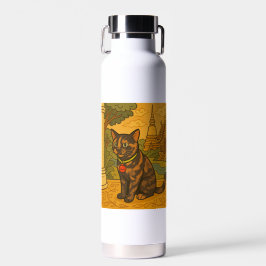 Siam Cat Water Flasche
