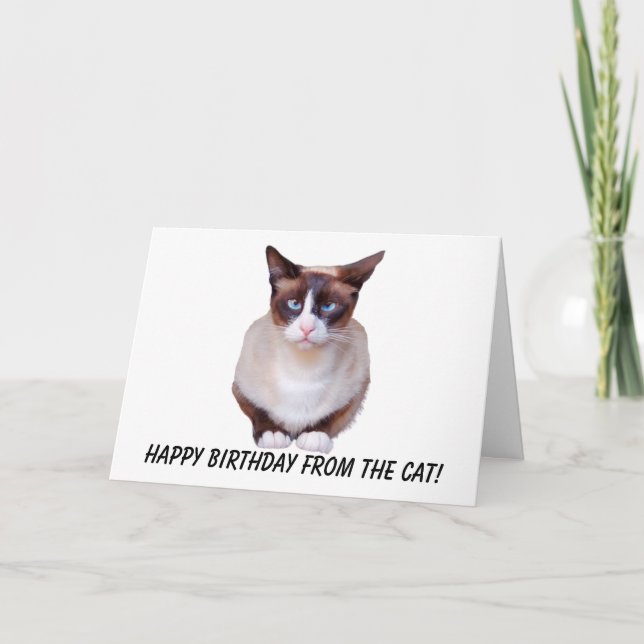 Siam Happy Birthday Card Feiertagskarte (Vorderseite)