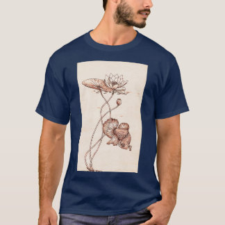 Siam kämpfen Fisch Betta splendens und Wasser li T-Shirt