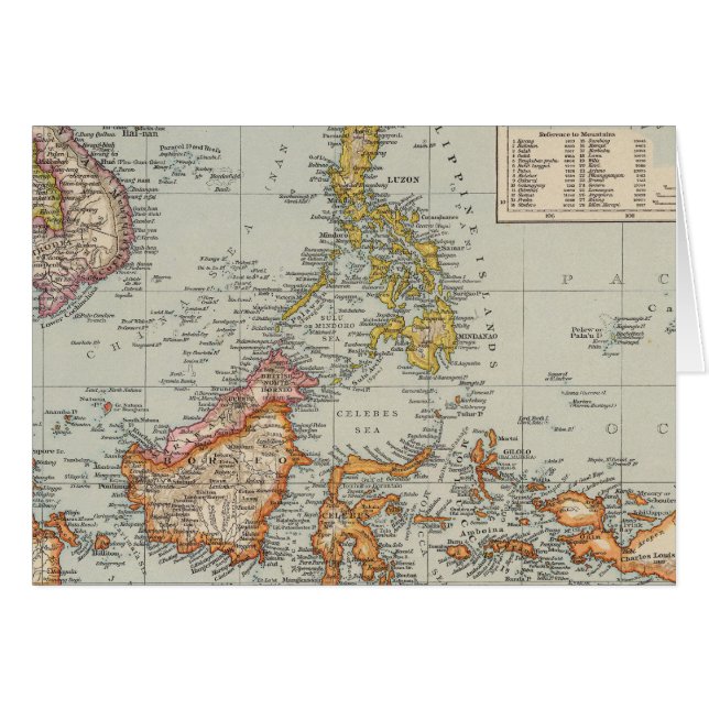 Siam, Malay Archipelago (Vorderseite (Horizontal))