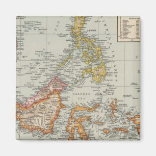 Siam, Malay Archipelago Magnet