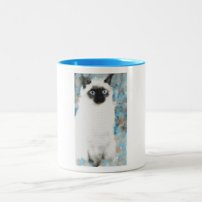 Siam Zweifarbige Tasse (Mittel)