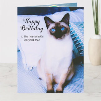 Siamese Birthday Card Karte