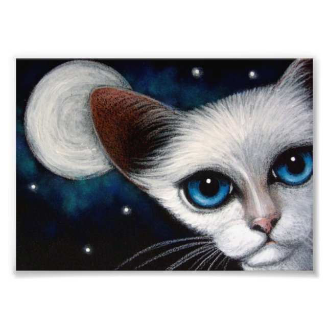 SIAMESE CAT 7" x 5", Kodak Foto Paper (Satin)  (Vorne)