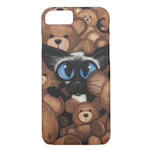 Siamese Cat by BiHrLe iPhone 7 case
