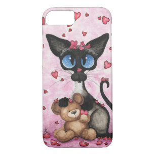 Siamese Cat by BiHrLe iPhone 7 case