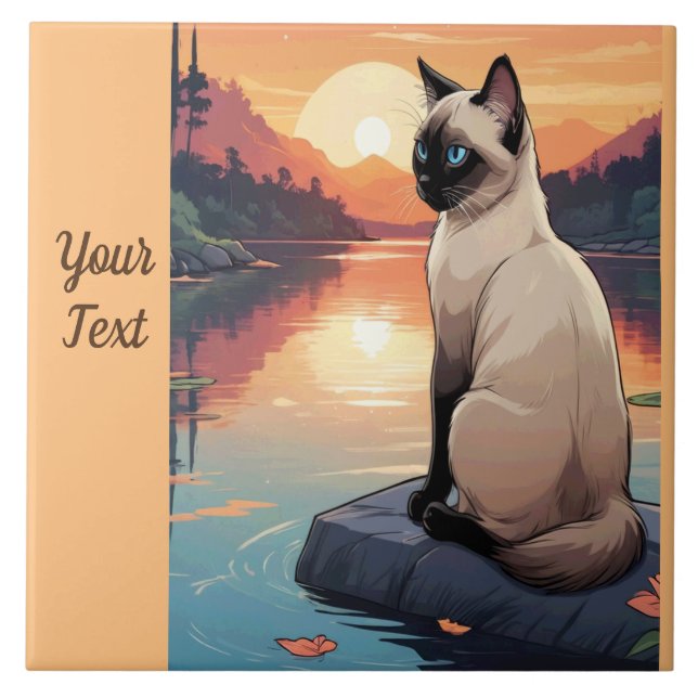 Siamese Cat by Lake Fliese (Vorderseite)