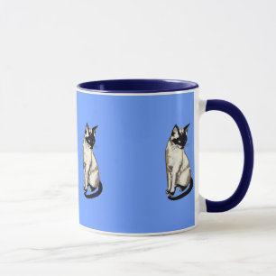 Siamese Cat Cartoon Kinder Geschenke Tasse