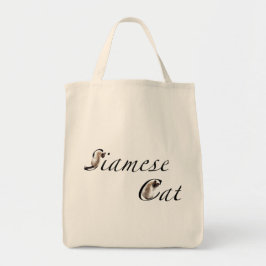 Siamese cat character tragetasche