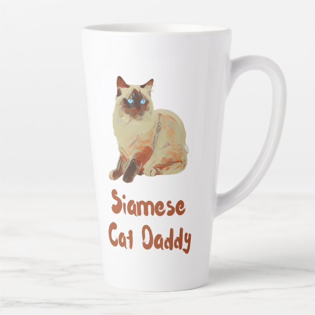 Siamese Cat Daddy Milchtasse (Rechts)