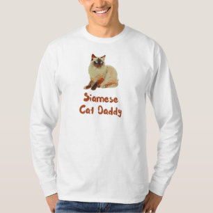 Siamese Cat Daddy T-Shirt
