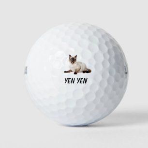 "Siamese Cat Golf Balls - Purfect for Golf Lovers Golfball