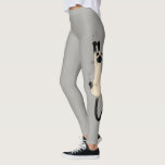 Siamese Cat hanging on | Funny Cat Lover Leggings<br><div class="desc">Siam Cat Holding mit Claws Gray Leggings. Gymnastikkurse,  Yoga-Kurse oder Zuhause auf dem Sofa,  das mit dem Kätzchen aufgerollt ist. Karo in Jenn's Doodle World für noch ungewöhnlichere Leggings und lustige Produkte,  die diese verrückte Siamkatze zeigen. ©Jenn Kay</div>