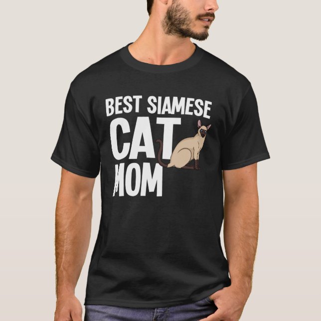 Siamese Cat Kitten Owner T-Shirt (Vorderseite)