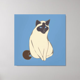 Siamese Cat Leinwanddruck