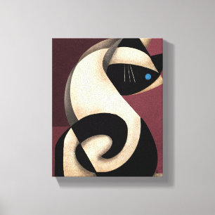 Siamese Cat Leinwanddruck