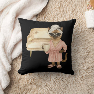 Siamese Cat Lieben Kaffee Kissen - Niedliche Farbe
